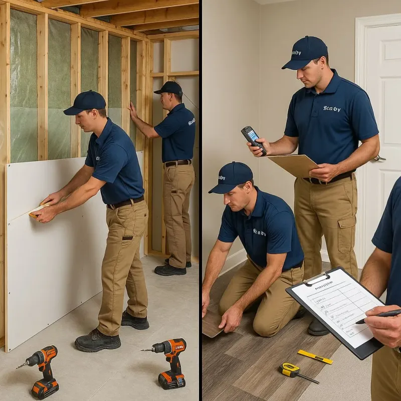 Repairs and Reconstruction process in Windsor, CT